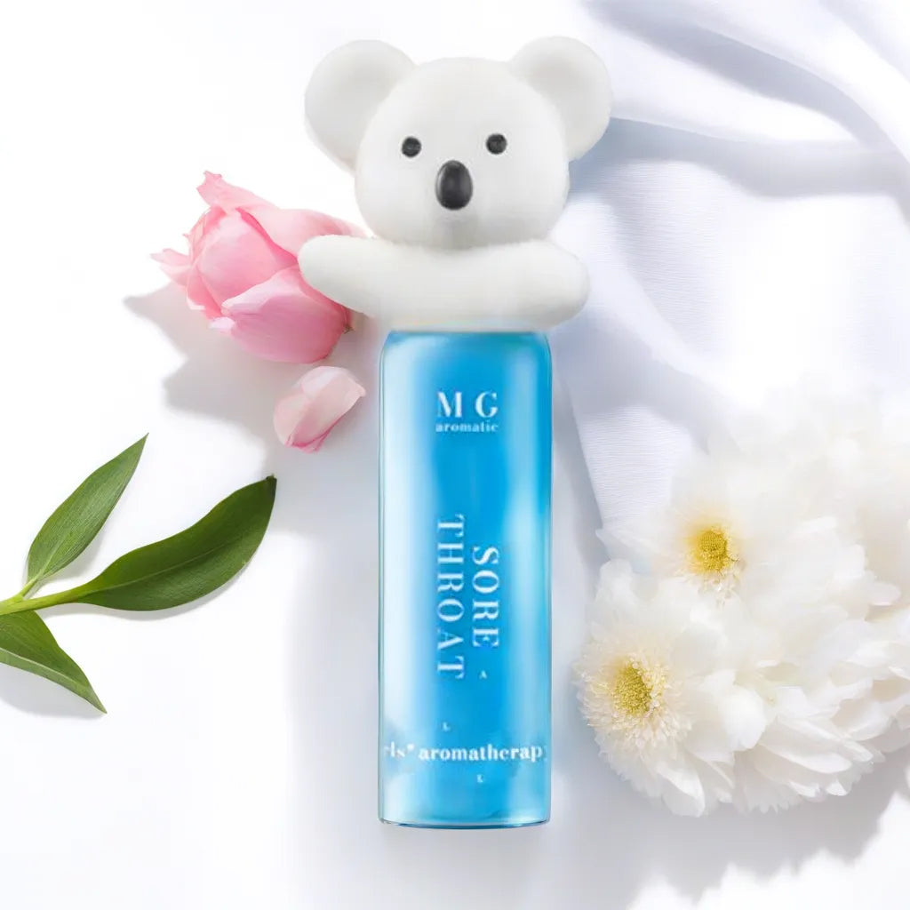 Relieve Throat Discomfort Naturally with Maygirls' Complex Essential Oil Blend